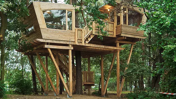 Pfadfinder Baumhaus